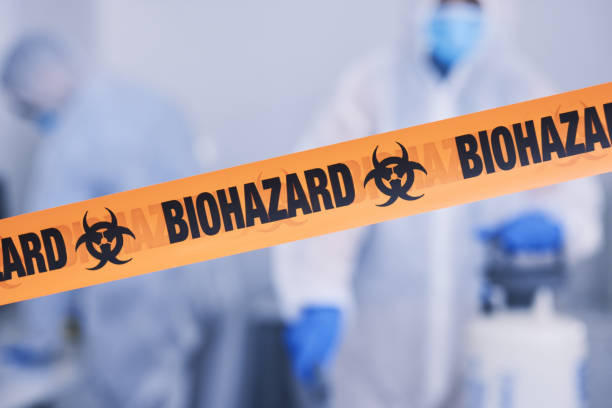 Professional Drug Lab Cleanup technician working in Columbus, NJ
